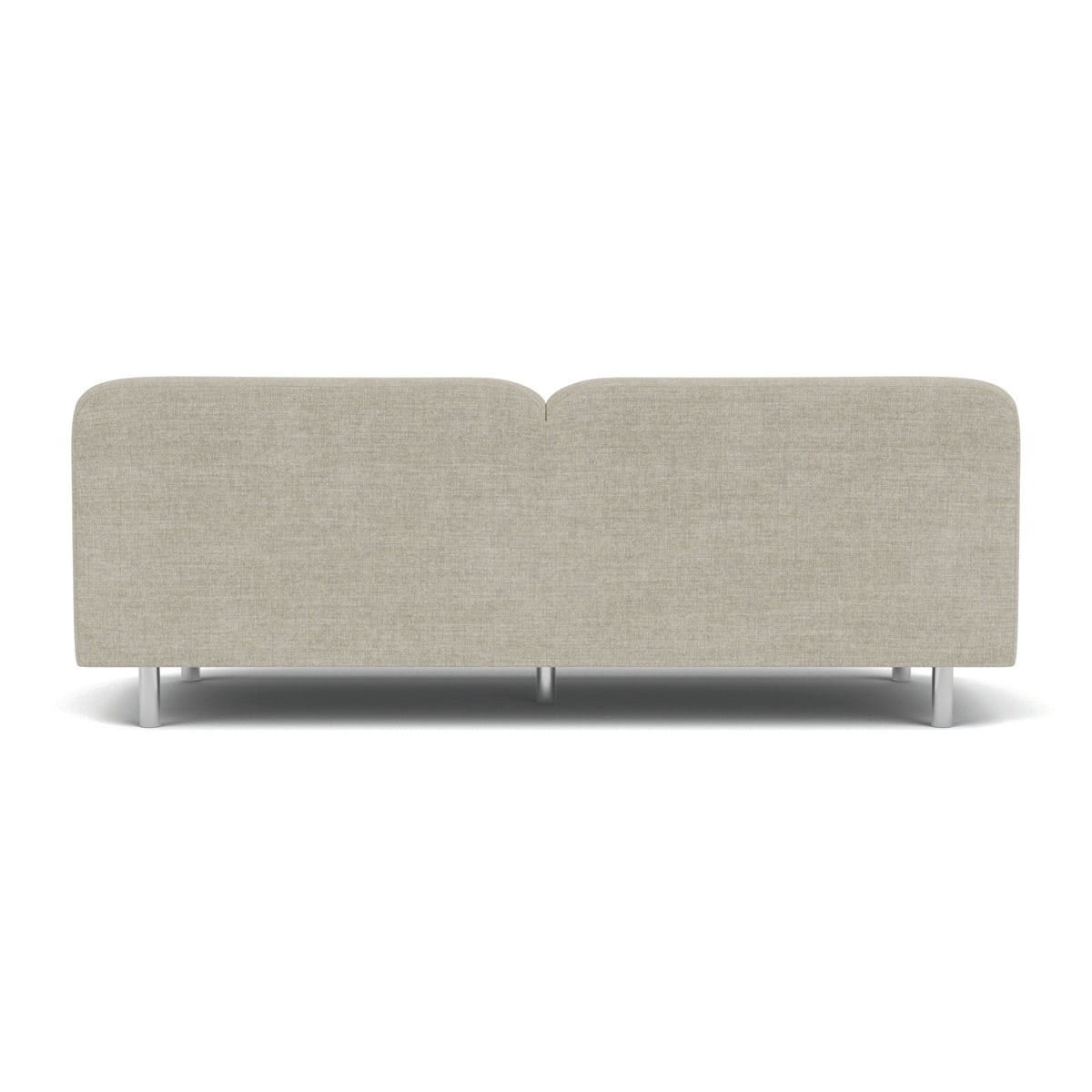 Canapé 3 places Landon Chrome