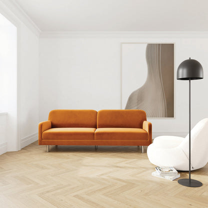 Canapé 3 places Landon Chrome