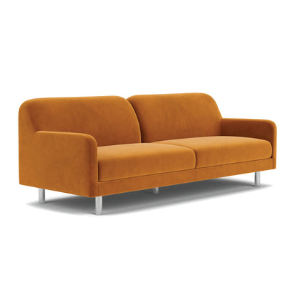 Canapé 3 places Landon Chrome