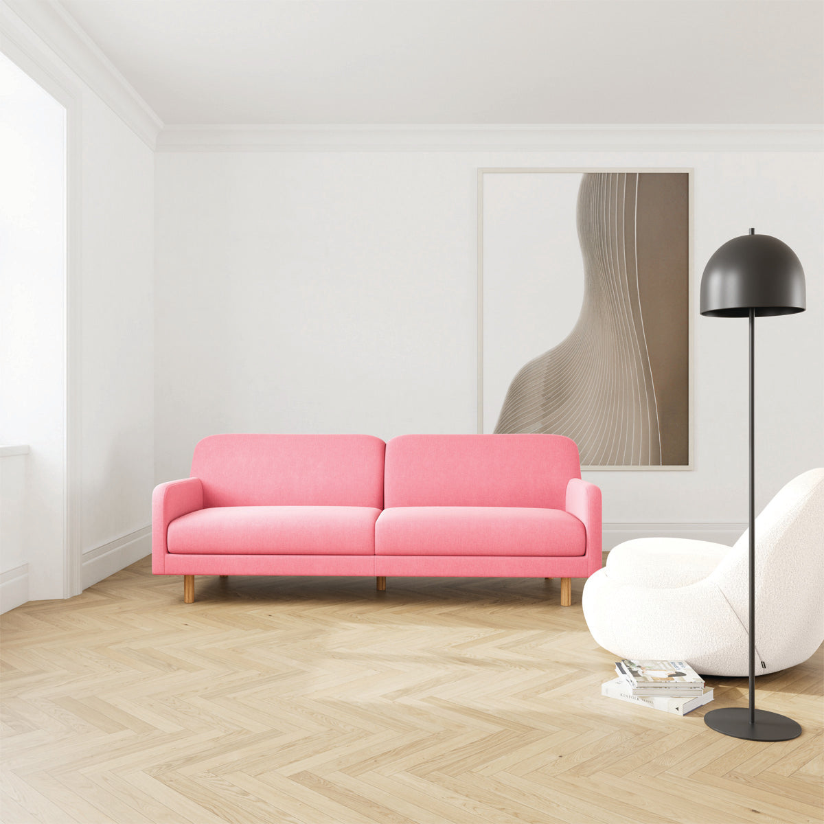 Canapé 3 places Landon Timber