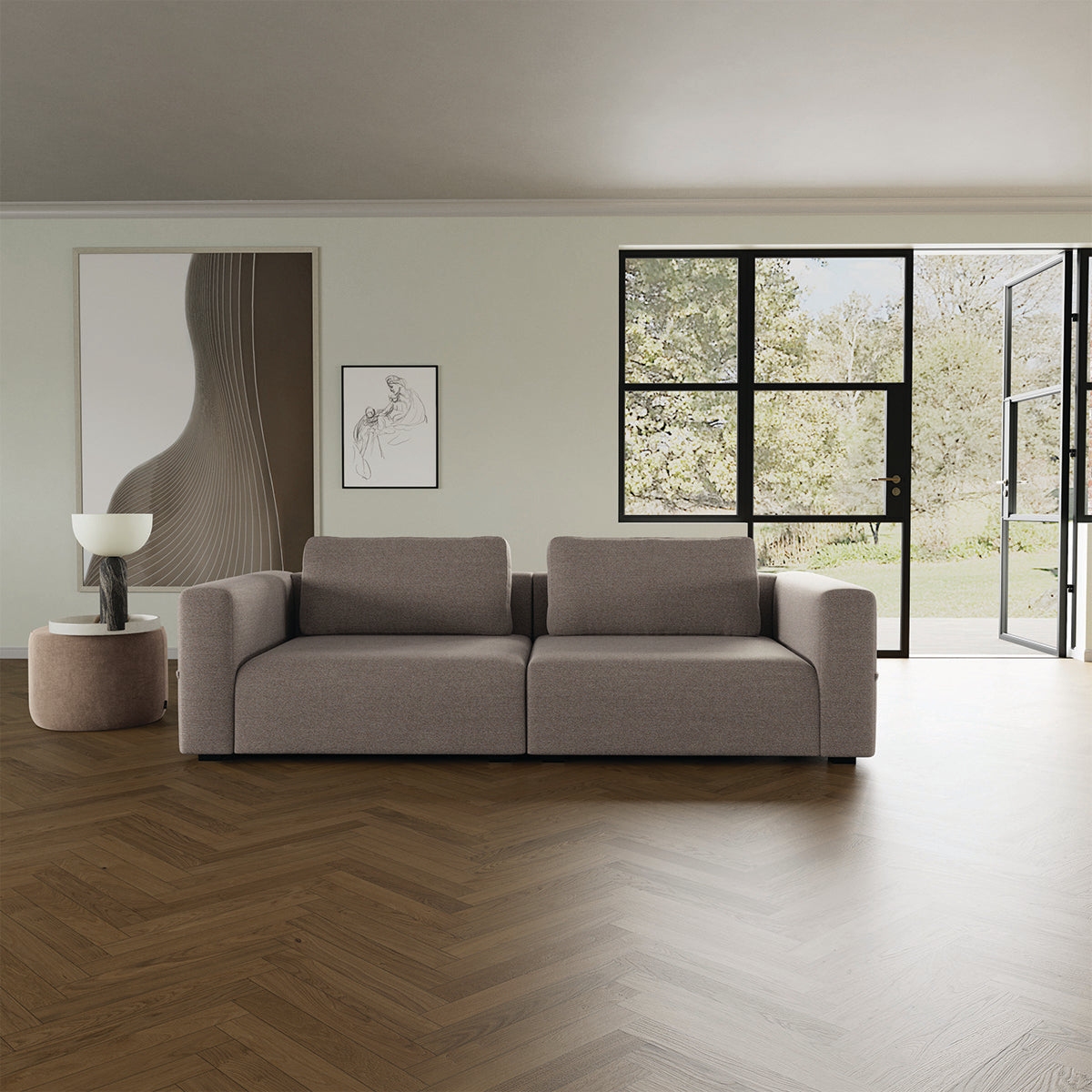 Canapé 3 places Riley