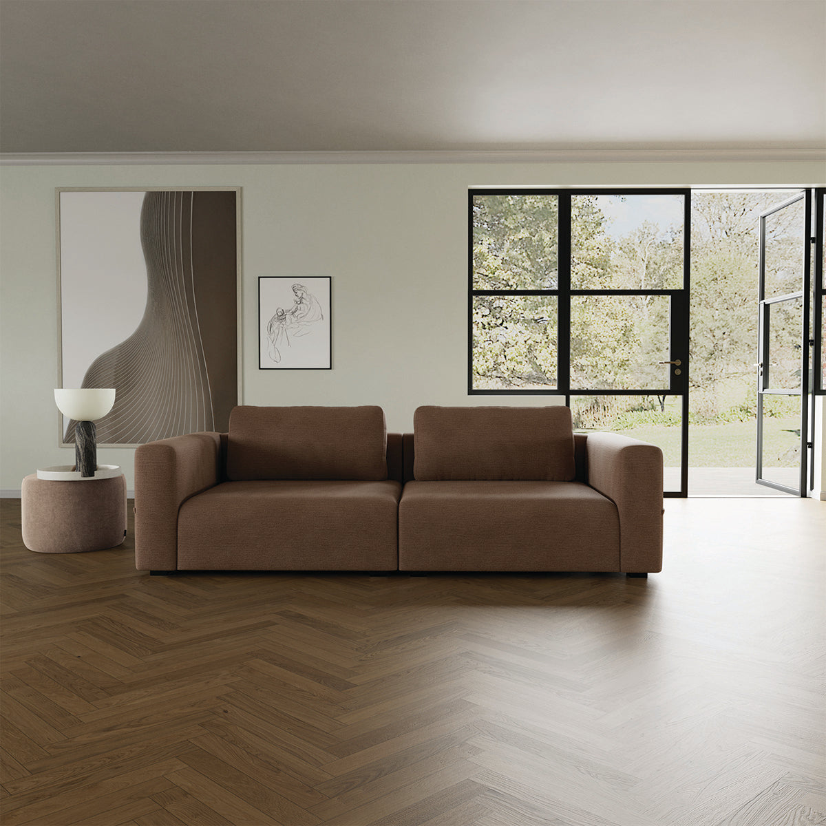 Canapé 3 places Riley