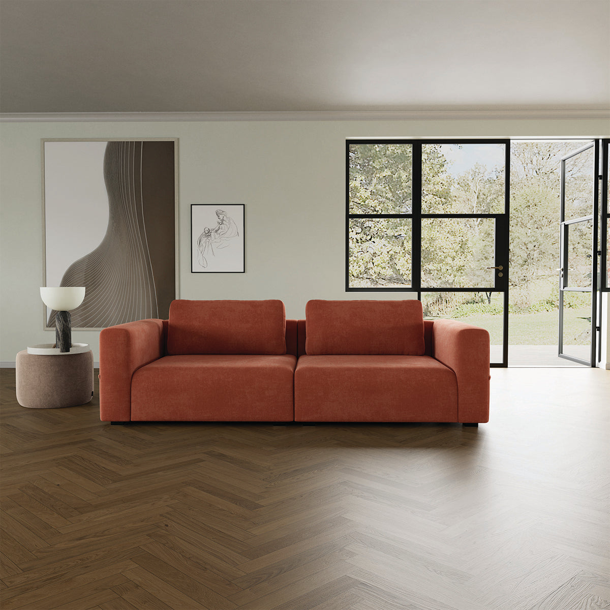 Canapé 3 places Riley