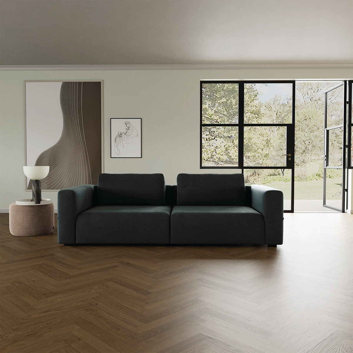 Canapé 3 places Riley