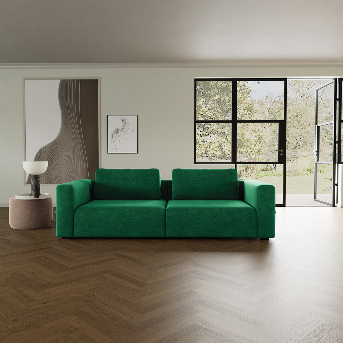 Canapé 3 places Riley