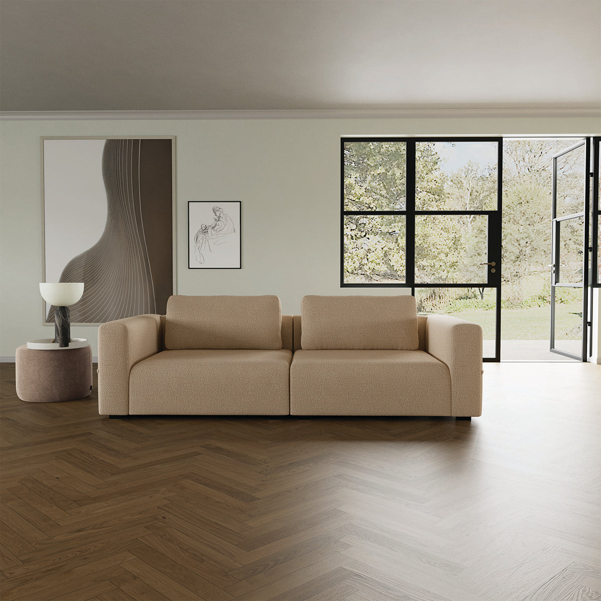 Canapé 3 places Riley