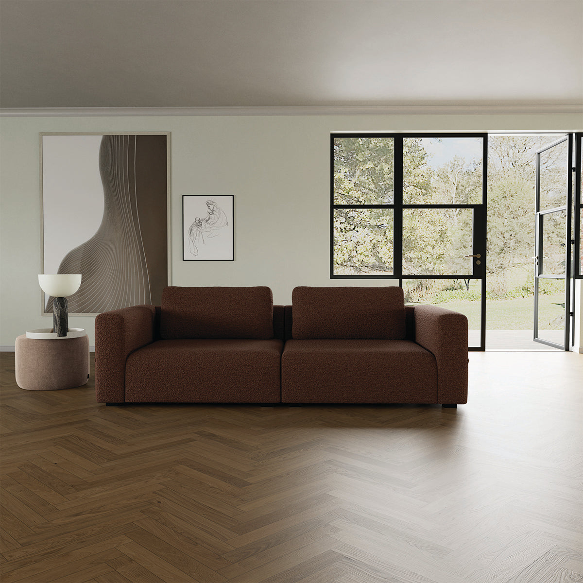 Canapé 3 places Riley