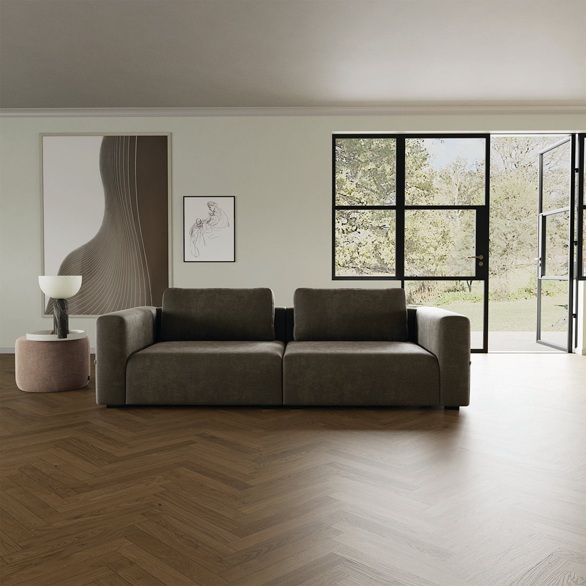 Canapé 3 places Riley