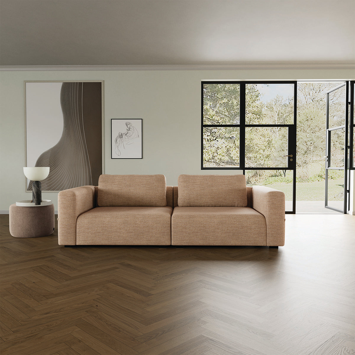 Canapé 3 places Riley