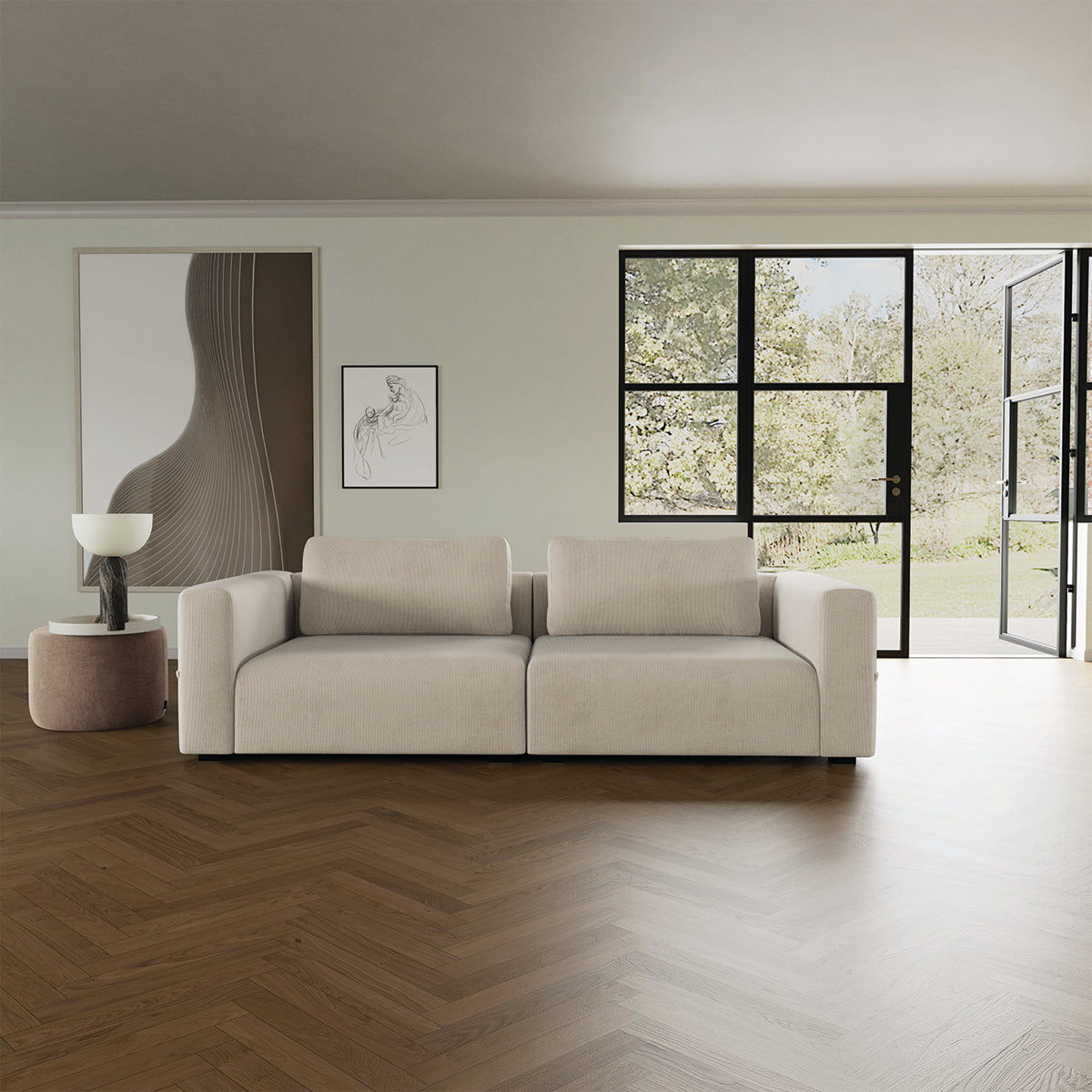 Canapé 3 places Riley