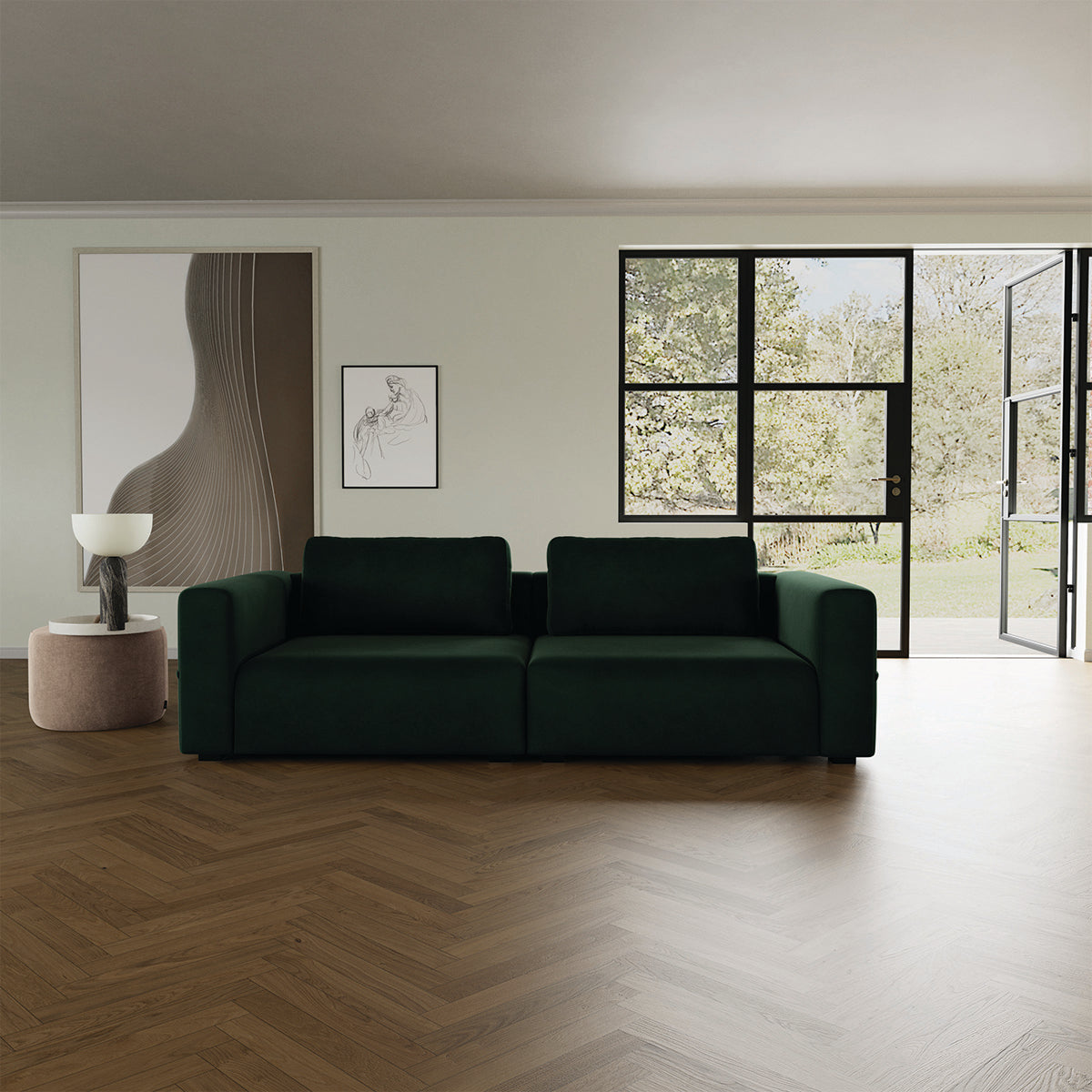 Canapé 3 places Riley