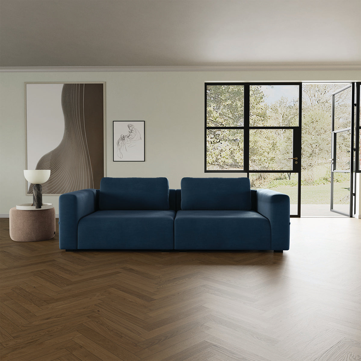 Canapé 3 places Riley