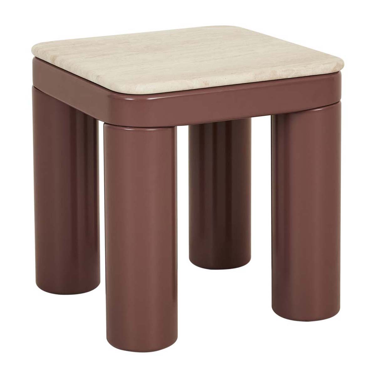 Table d'appoint en marbre Frankie
