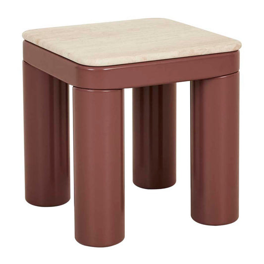 Table d'appoint en marbre Frankie