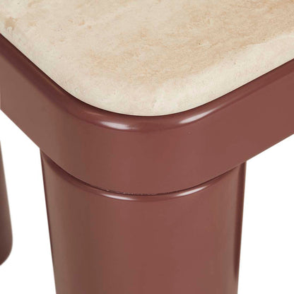 Table d'appoint en marbre Frankie