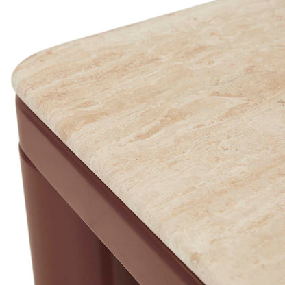 Table d'appoint en marbre Frankie