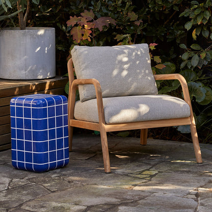 Table d'appoint en carreaux de Séville