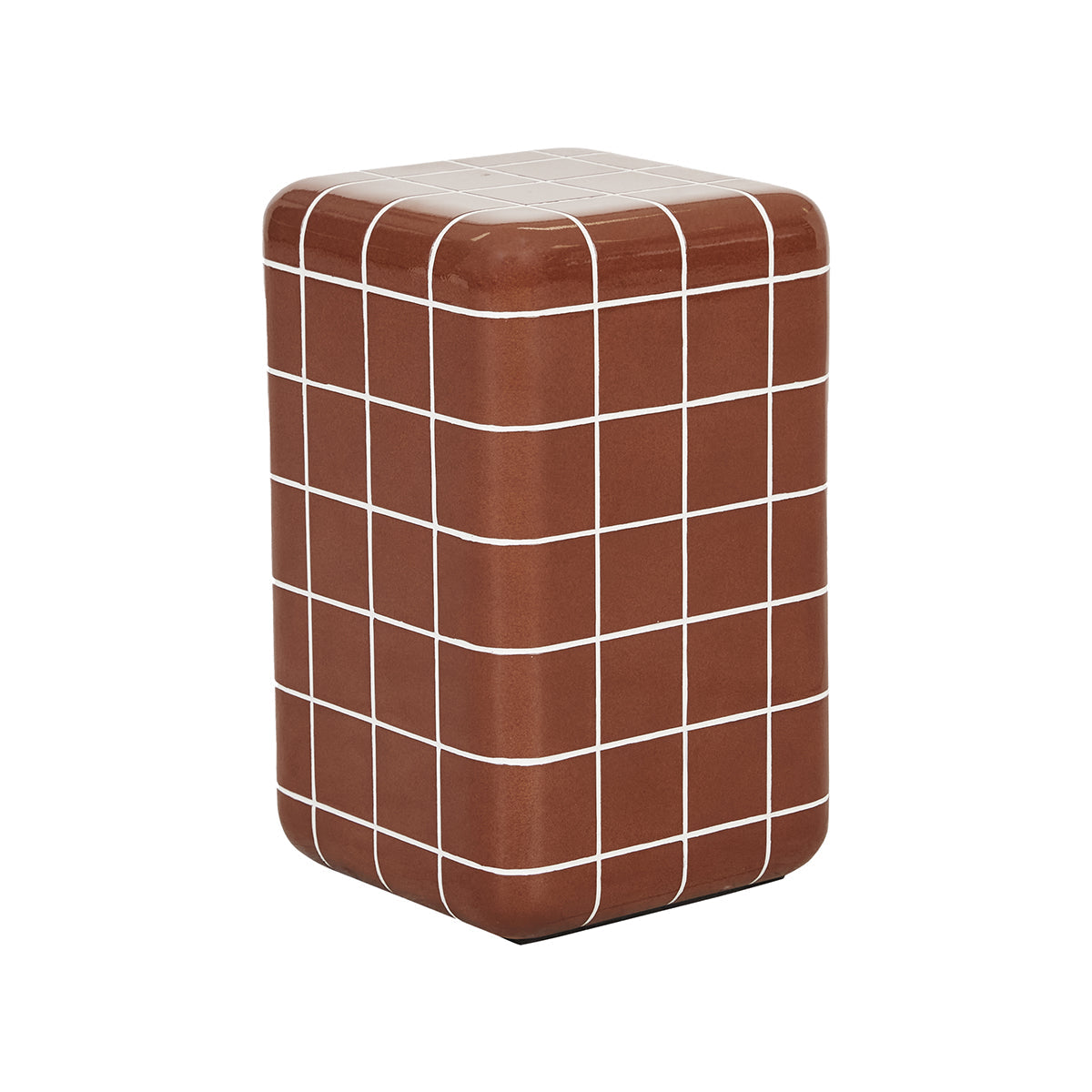 Table d'appoint en carreaux de Séville