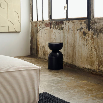 Table d'appoint en métal Rachel