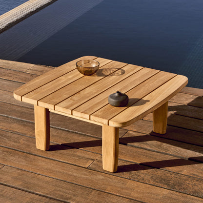 Table d'appoint Tirant (teck)