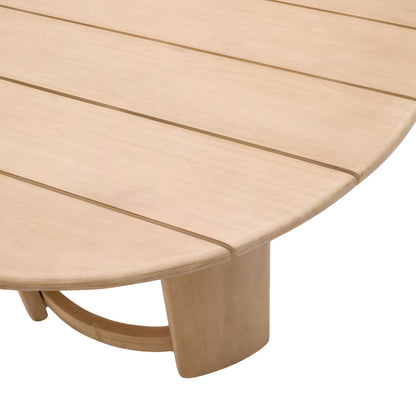 Table à manger ovale Xoriguer (eucalyptus)