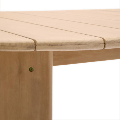 Table à manger ovale Xoriguer (eucalyptus)