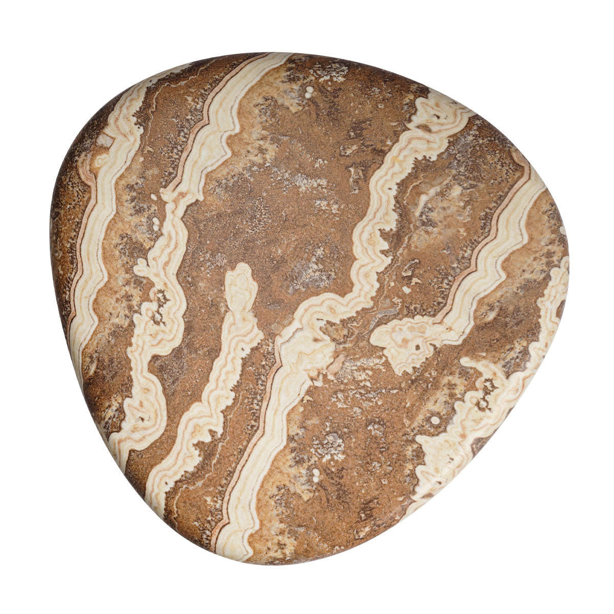 Table d'appoint Azzurra (finition Onyx Tigre)