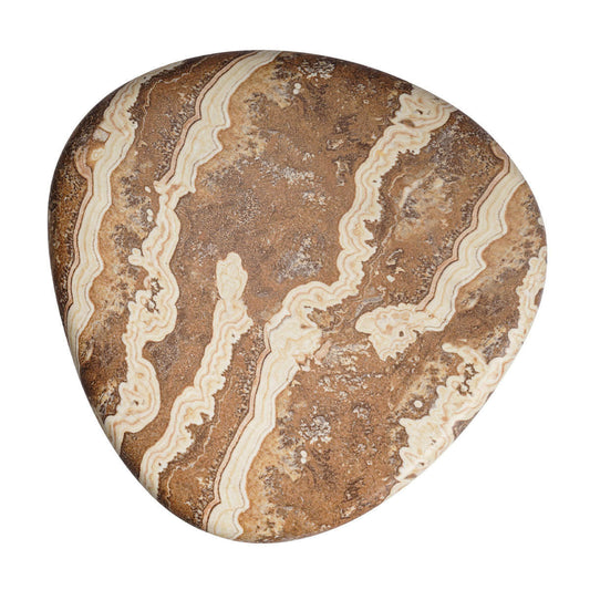 Table d'appoint Azzurra (finition Onyx Tigre)