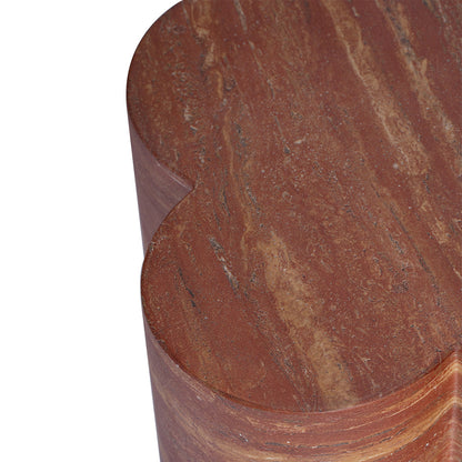 Table d'appoint Bloom Plinth (finition pierre naturelle)