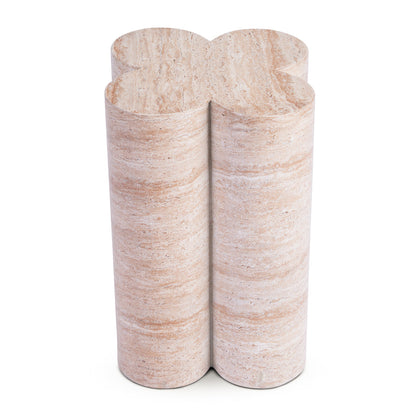 Table d'appoint Bloom Plinth (finition pierre naturelle)