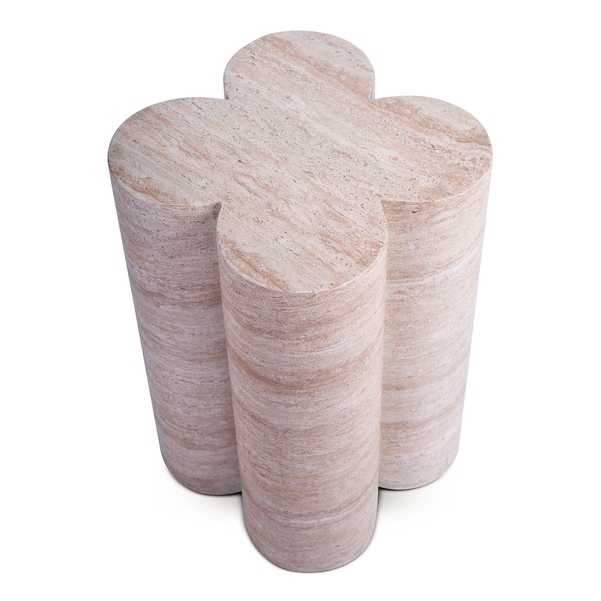 Table d'appoint Bloom Plinth (finition pierre naturelle)