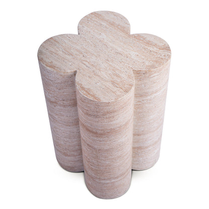 Table d'appoint Bloom Plinth (finition pierre naturelle)