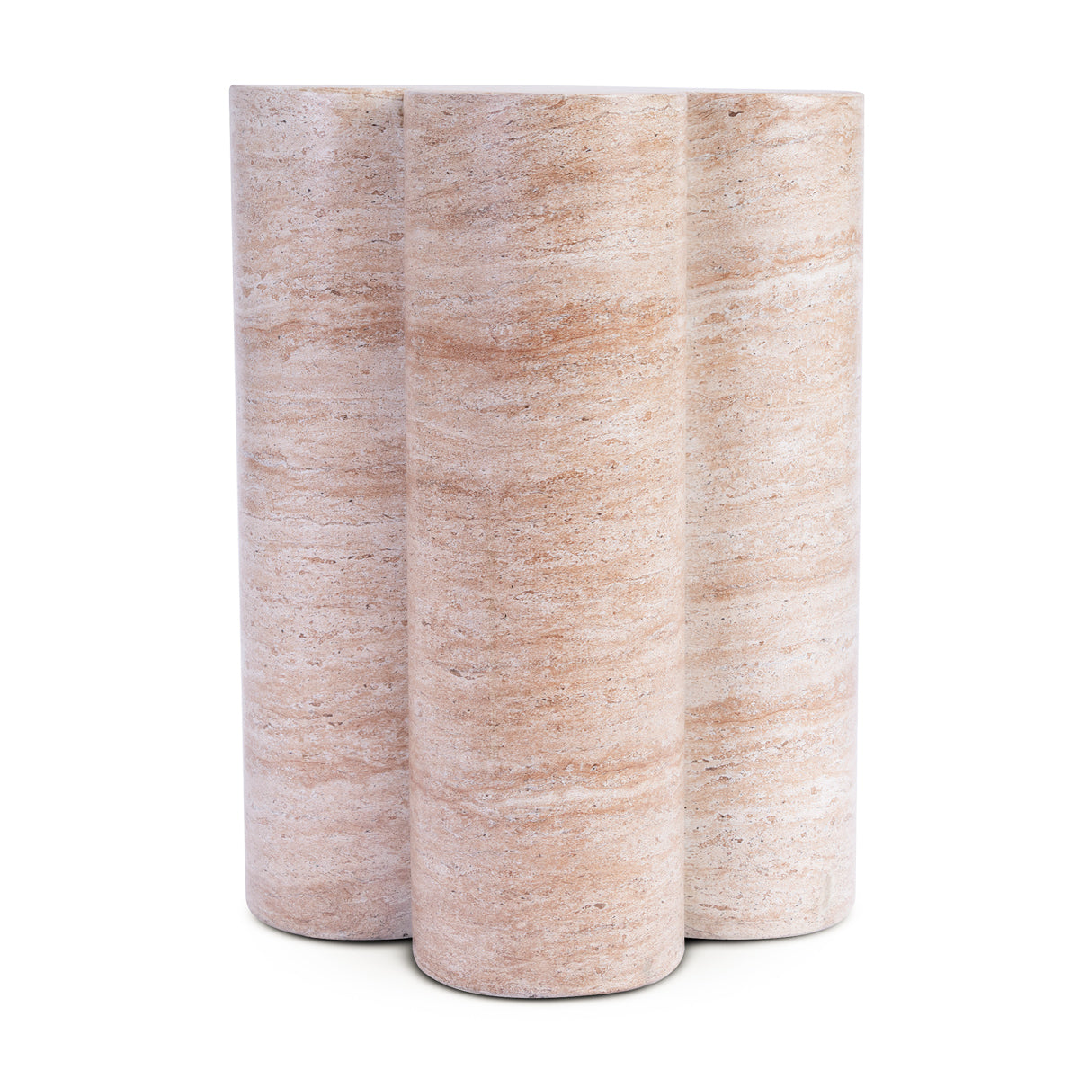 Table d'appoint Bloom Plinth (finition pierre naturelle)