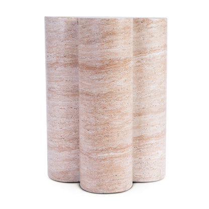 Table d'appoint Bloom Plinth (finition pierre naturelle)