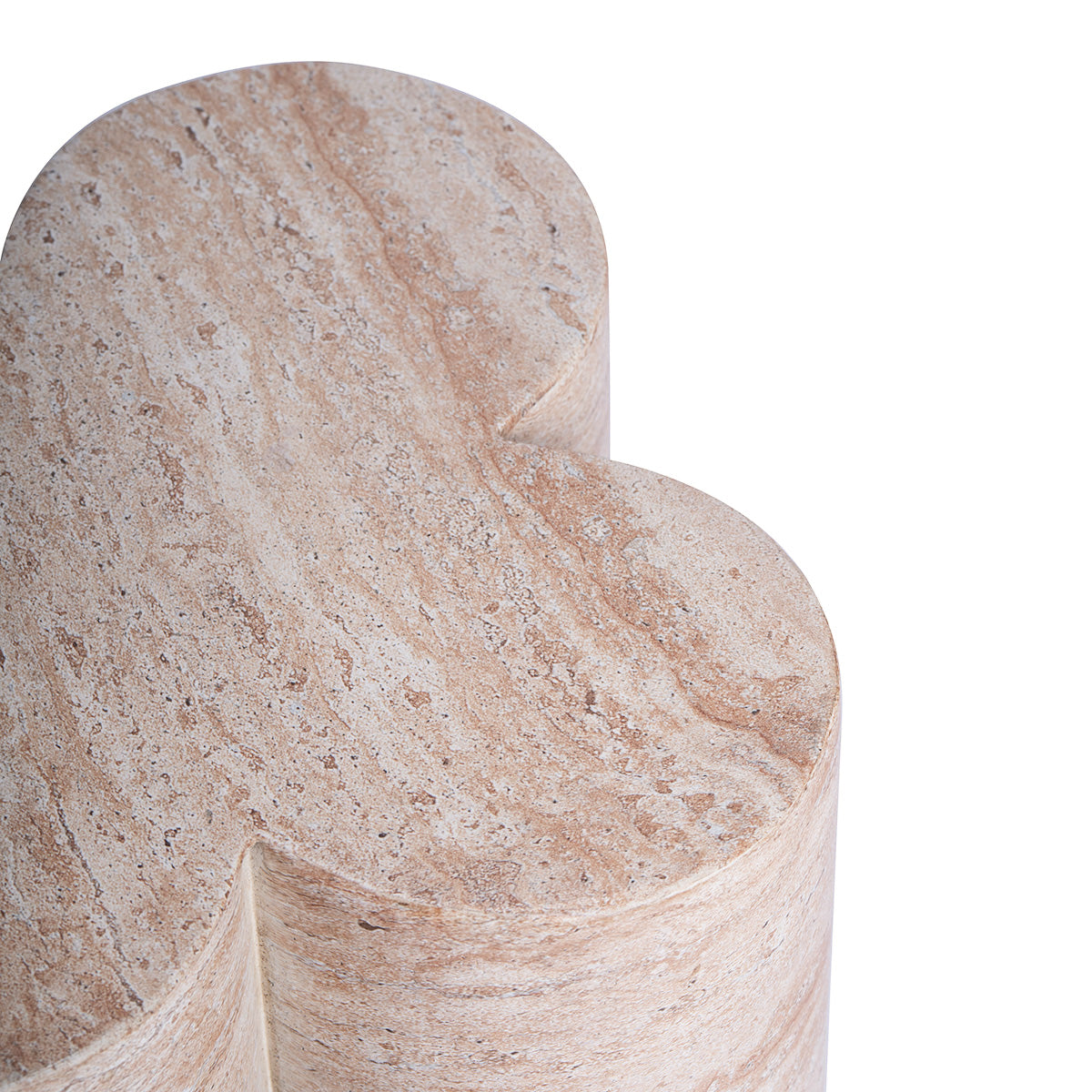 Table d'appoint Bloom Plinth (finition pierre naturelle)