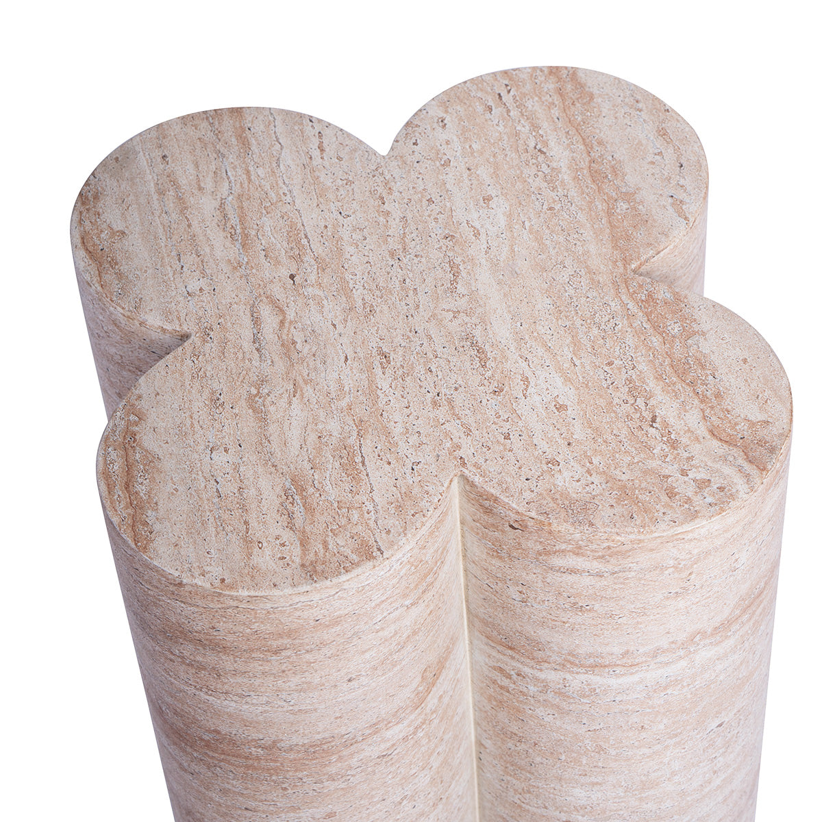 Table d'appoint Bloom Plinth (finition pierre naturelle)