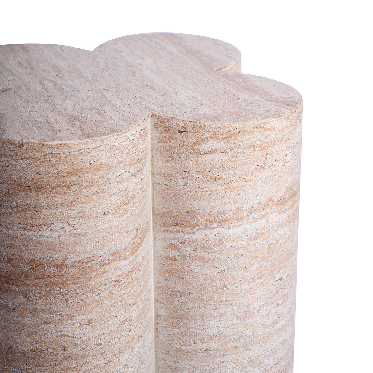 Table d'appoint Bloom Plinth (finition pierre naturelle)