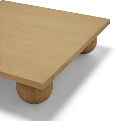 Table basse carrée Yoko (chêne naturel)