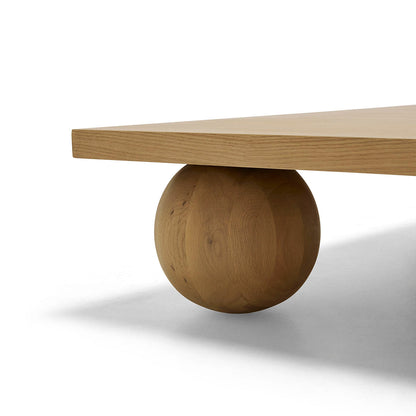 Table basse carrée Yoko (chêne naturel)