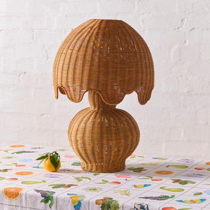 Lampe en rotin Genie