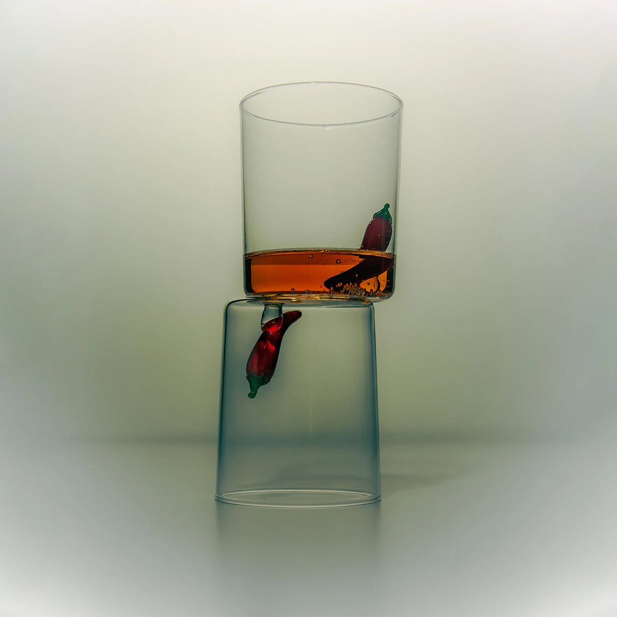 Gobeletes au piment (rouge, lot de 2)